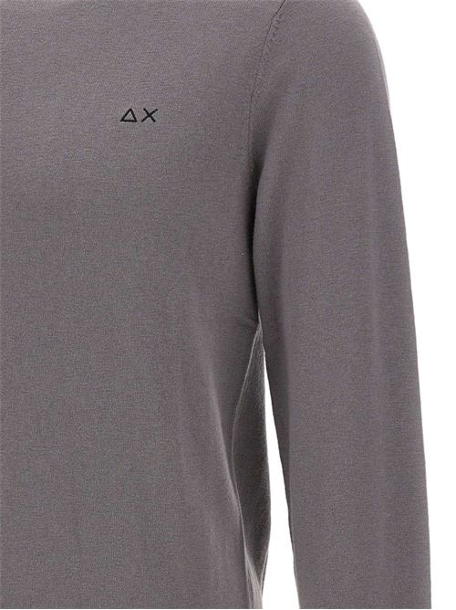 Maglia uomo girocollo grigia SUN 68 | K4514147